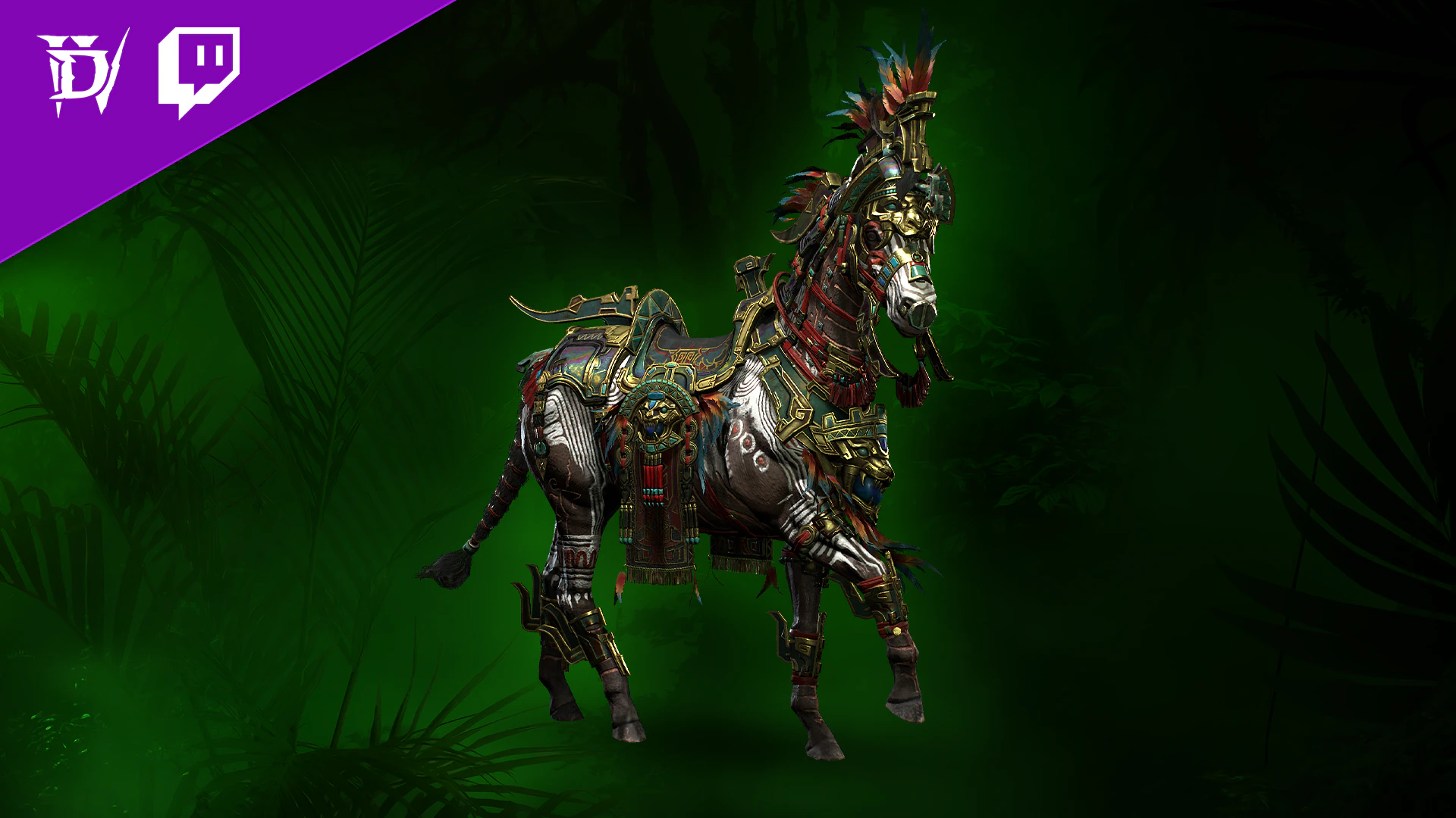 Reittierruestung Ruhm des Siegers