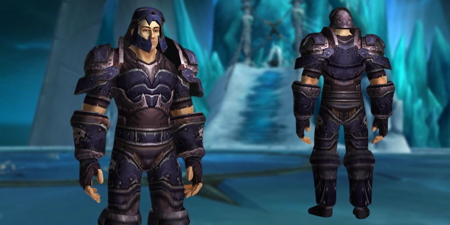 Ensemble Kampfplatte der Todesbringerin der Ymirjar