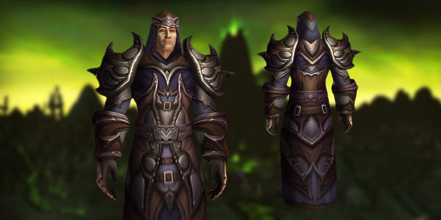 Gewaender des Hexenmeisters des Schattenmondklans