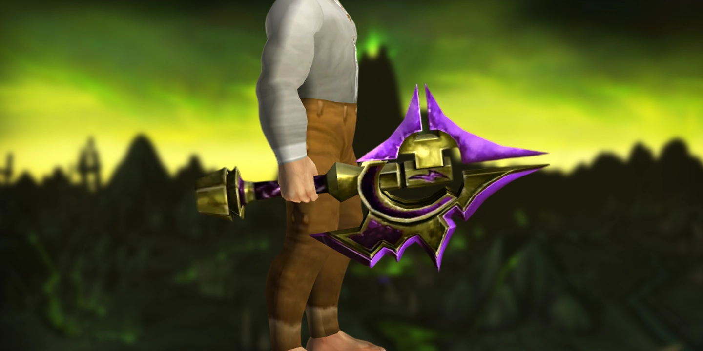 Kristallspaltbeil des Verteidigers der Auchenai