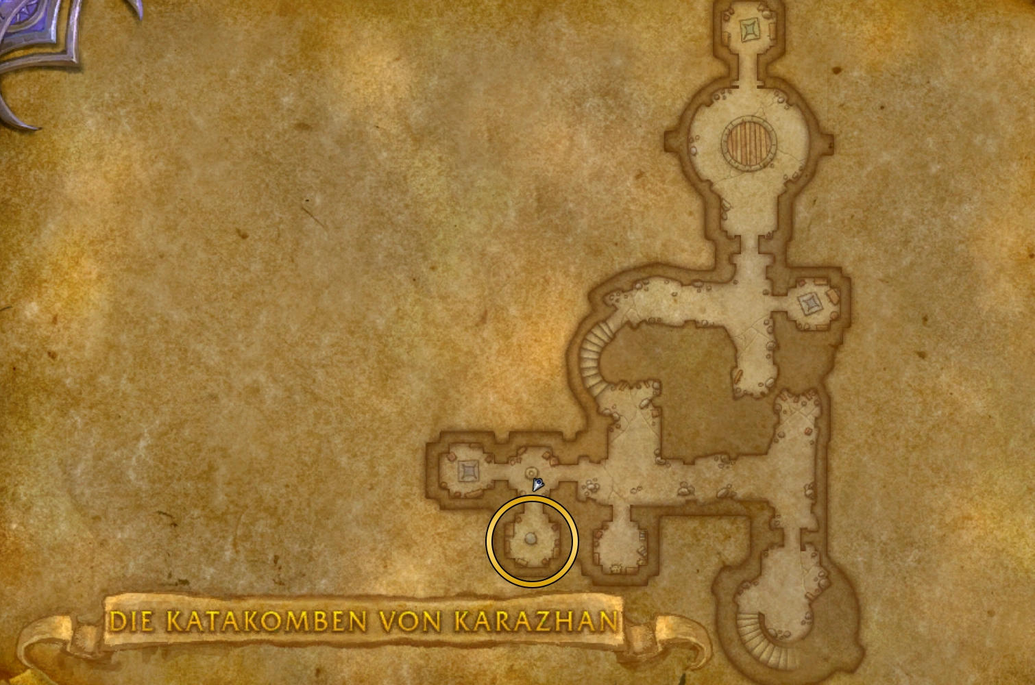 Saeule 3 Tuer der Kammer Map