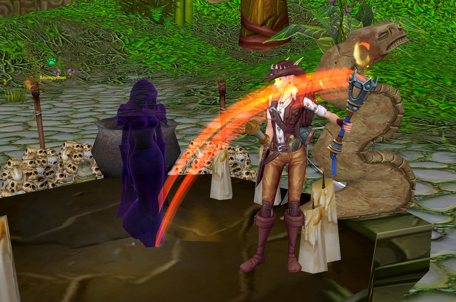 Saeule 6 Leere Altar