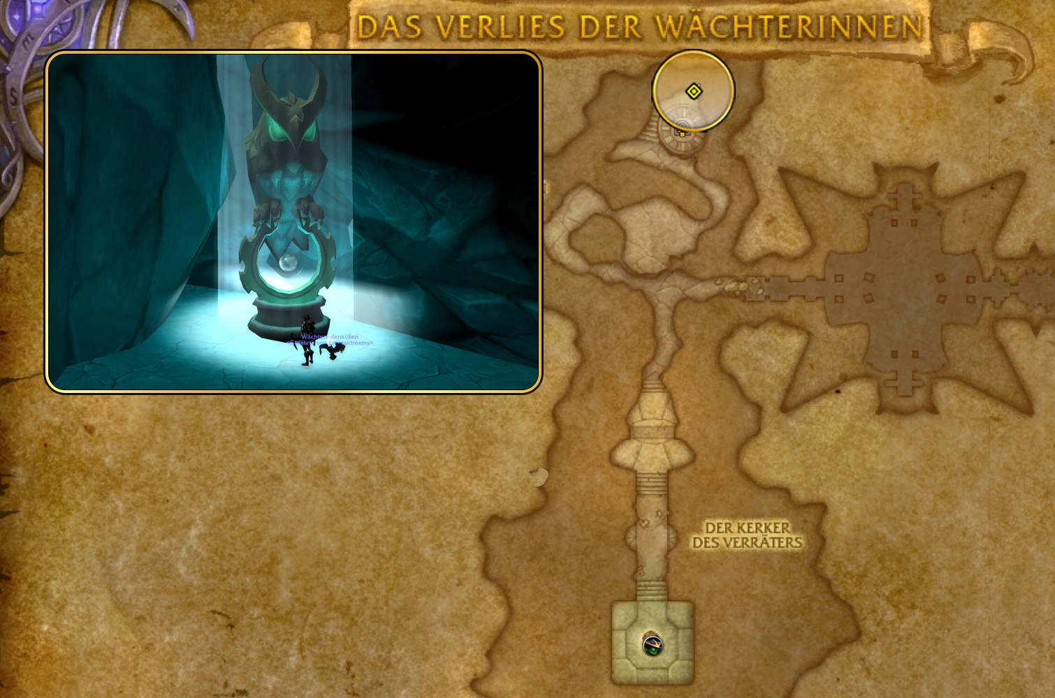 Saeule 7 Schimmernder Waechter