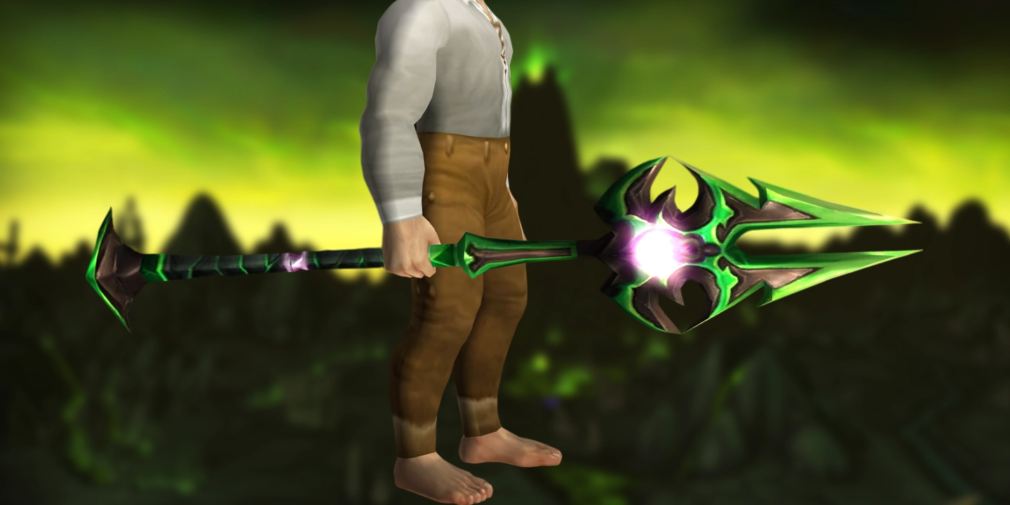 Stangenwaffe der Teufelswache