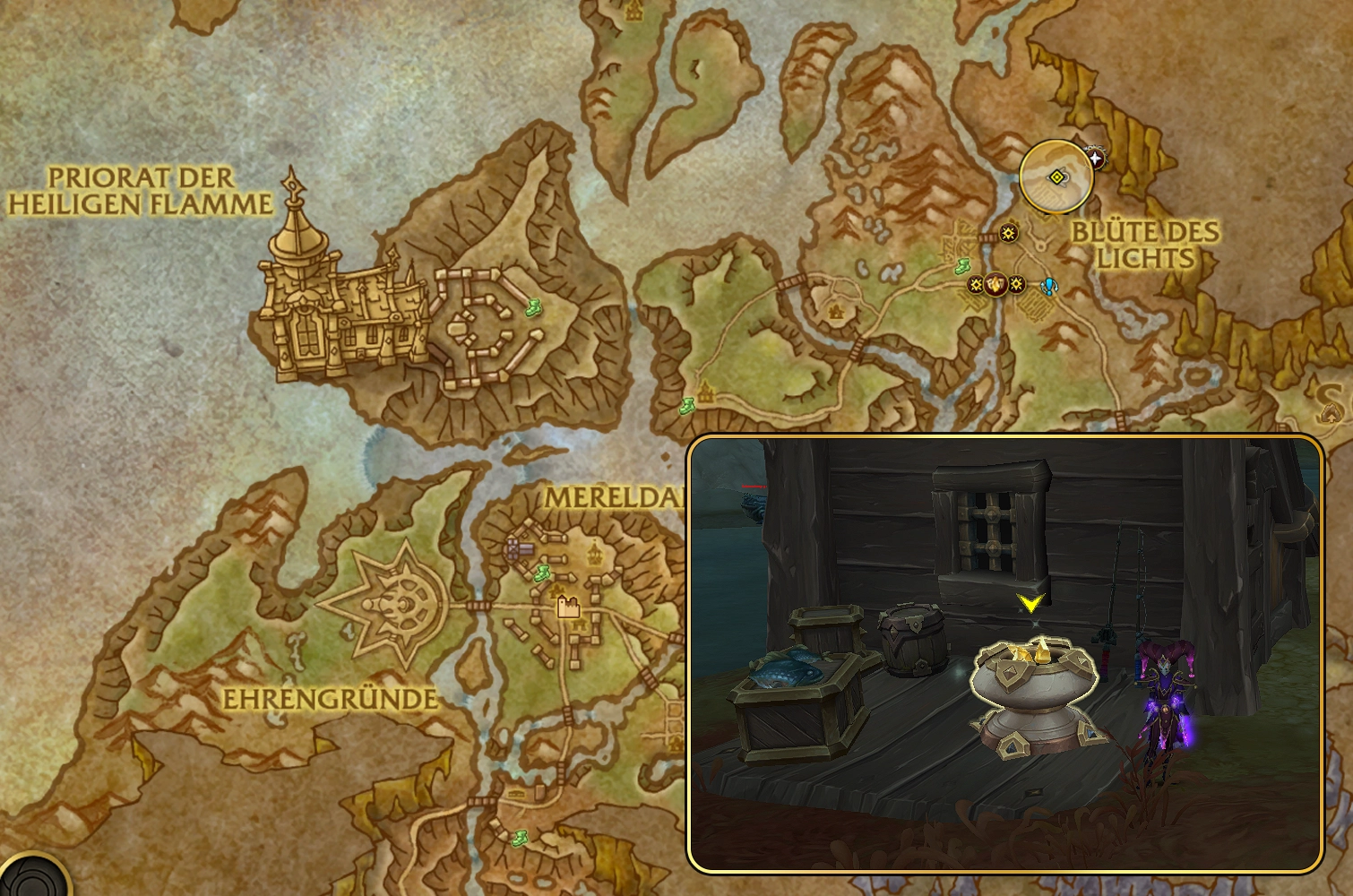 Kleine Schluesselflamme