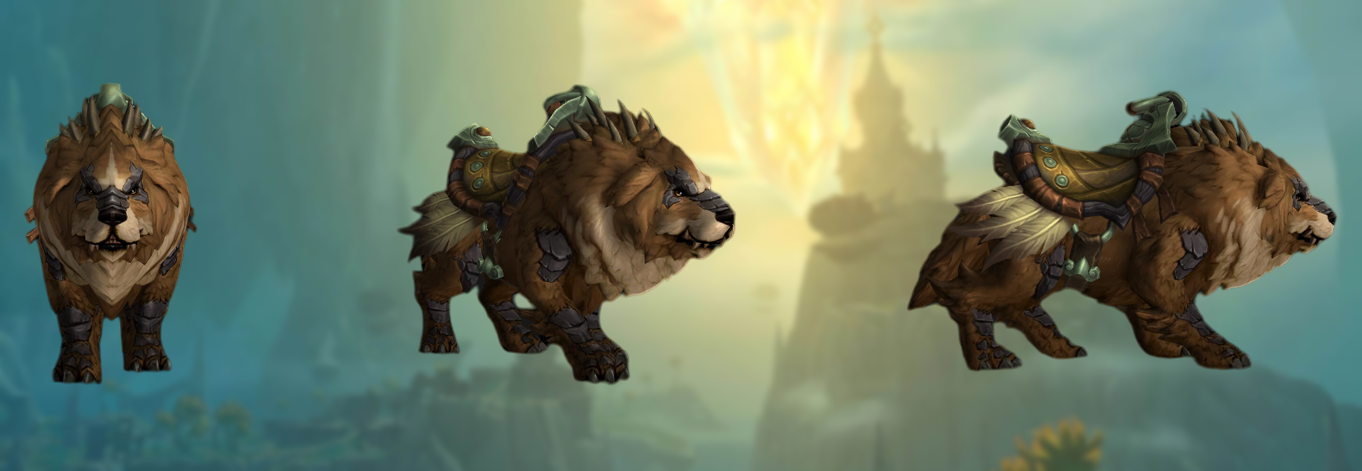 Brown Furred Spiky Bakar