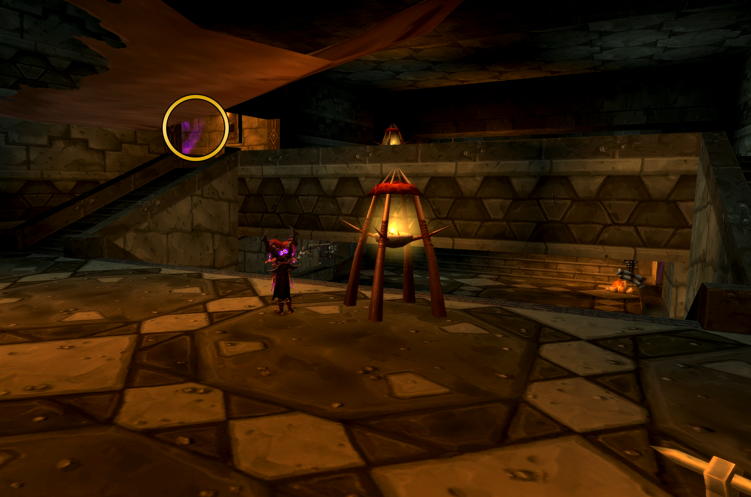 Eingang Obere Schwarzfelsspitze