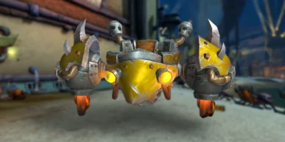 Geborgene Flugmaschine des Goblingeldsacks 1