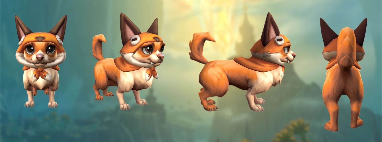 Hund Katzenohren Braun