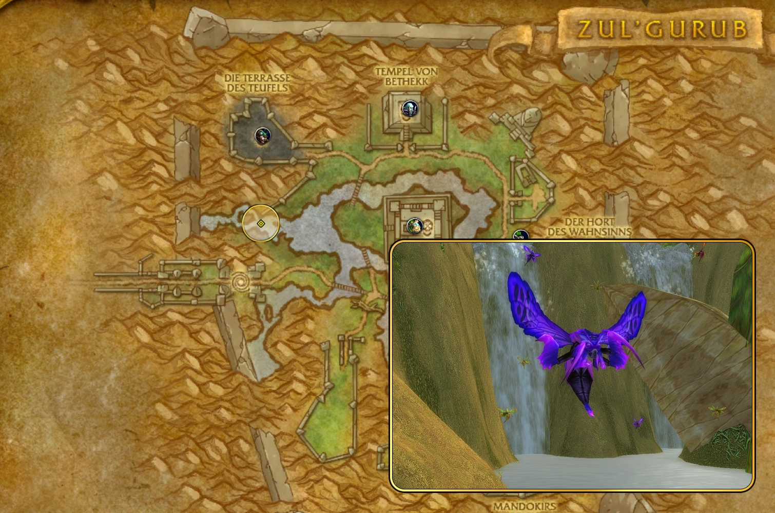 Blufluegelschwarmkoenigin Map