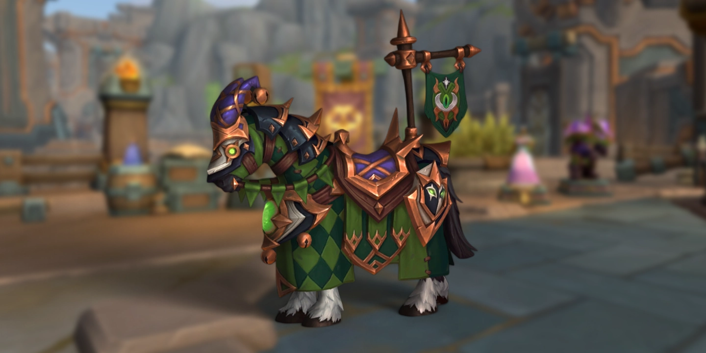 Lebhaftes Dunkelmondstreitross