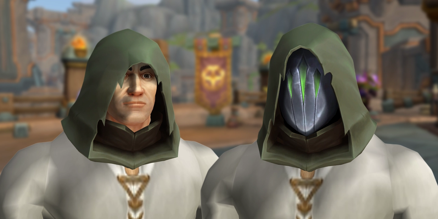 Tarnfarbene Kopfbedeckung