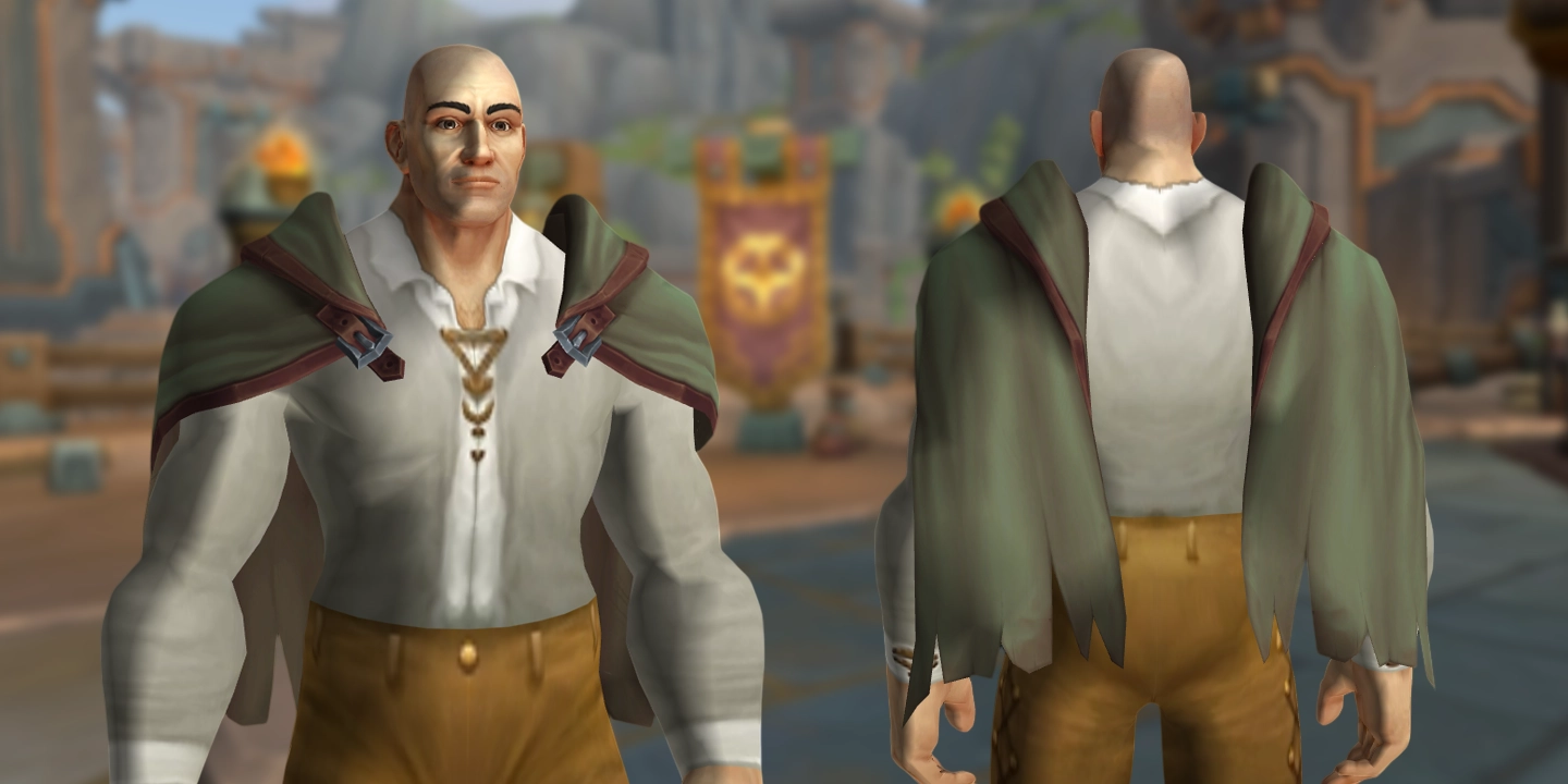 Tarnfarbener Schulterumhang 1