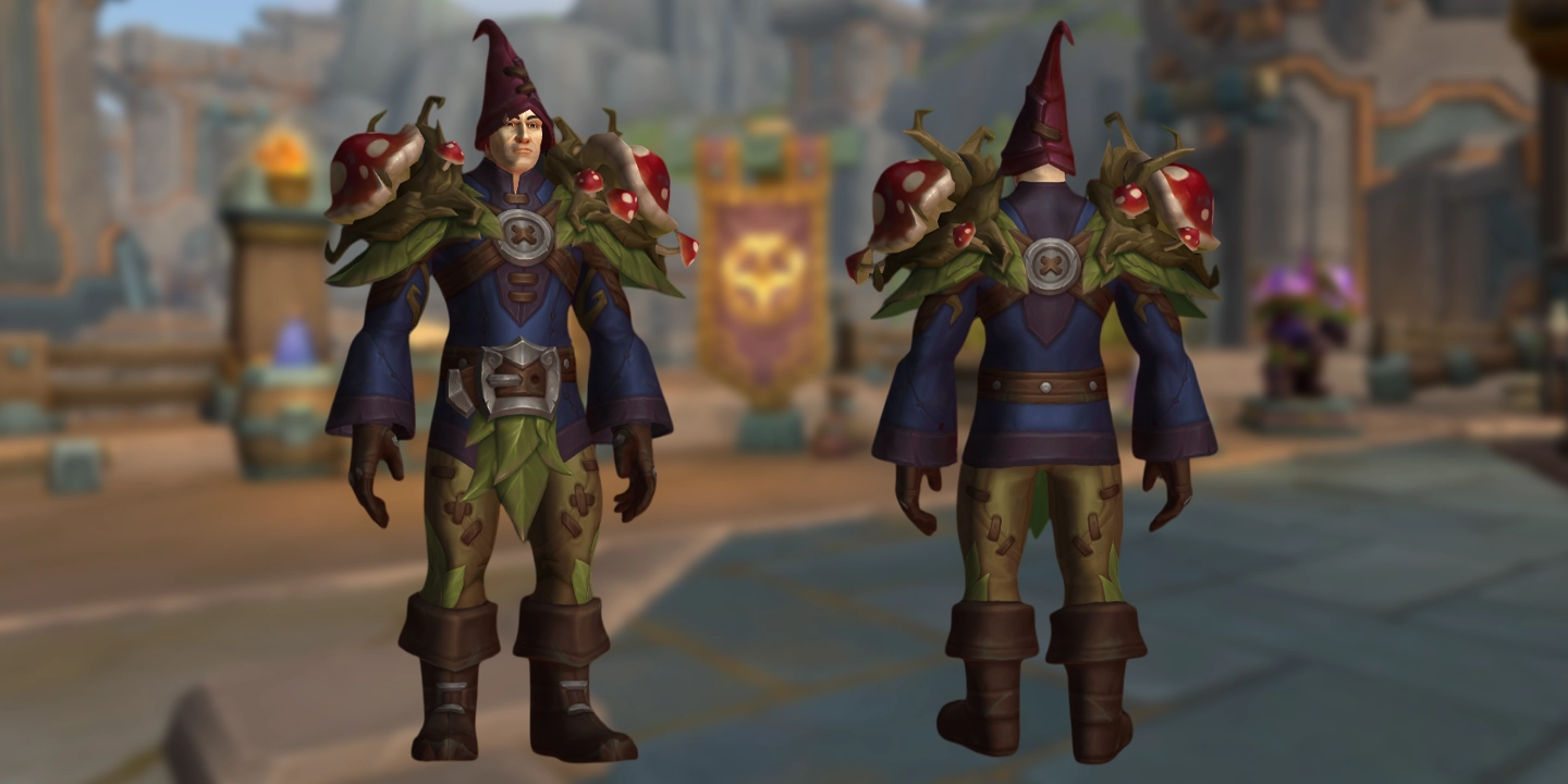 Wurzelgewand des Waldbewohners