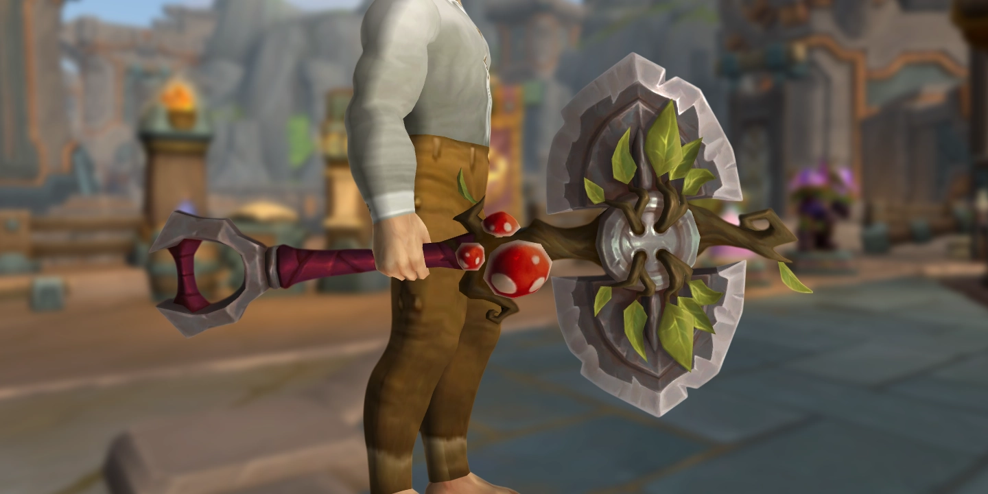 Zweischneidige Wurzelgartenschaufel