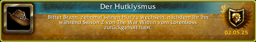 Der Hutklysmus Erfolg