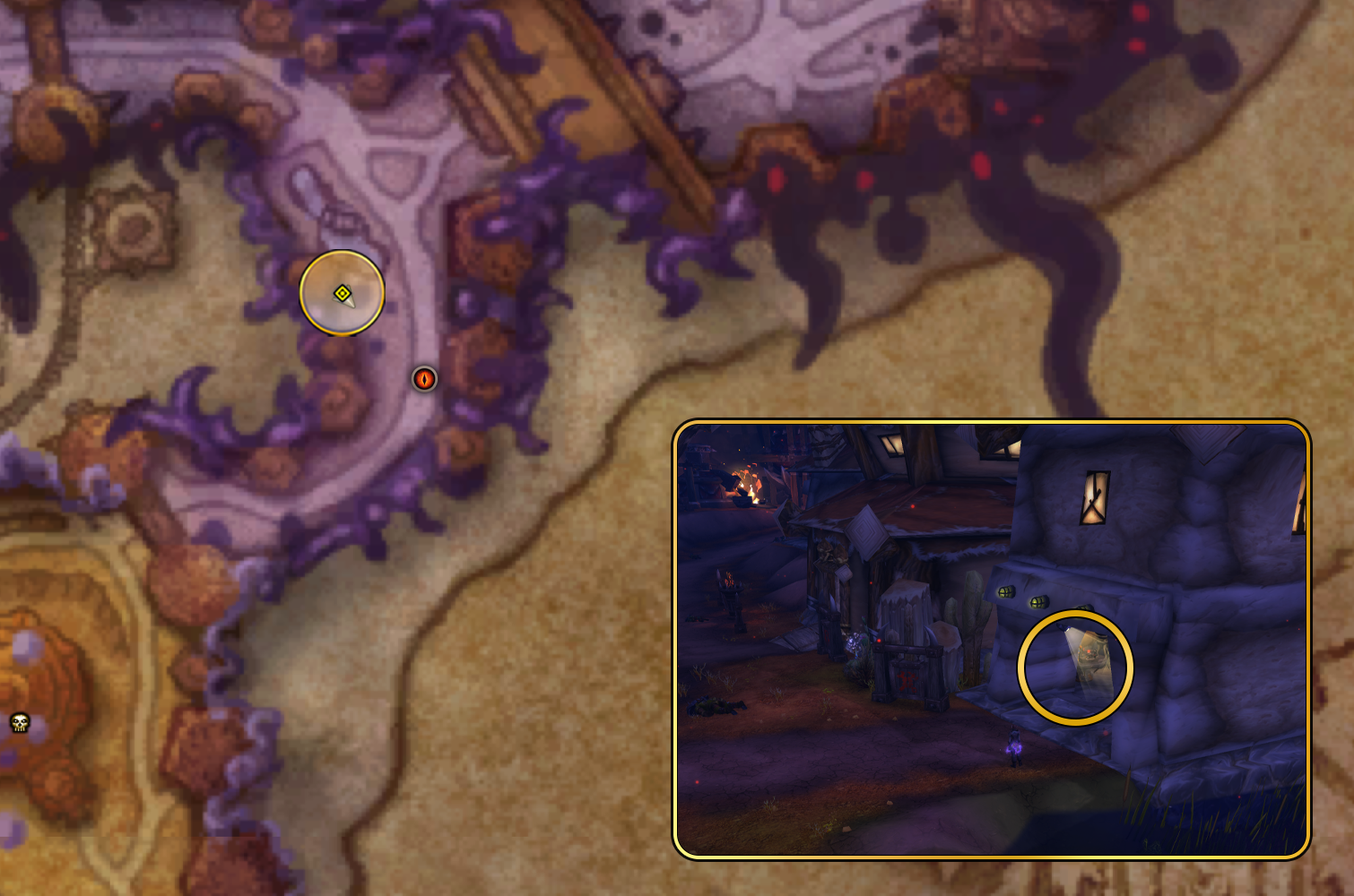 Die Gasse Motorblock Map