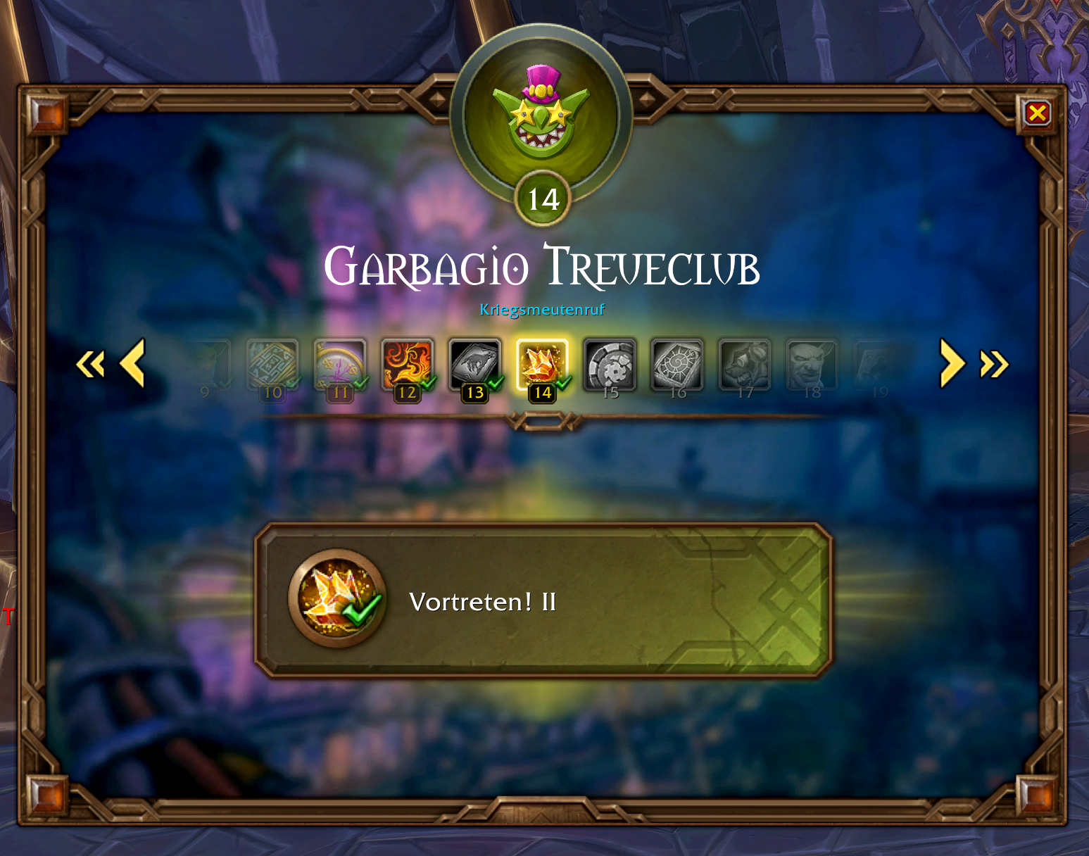 Garbagio Treueclub 1