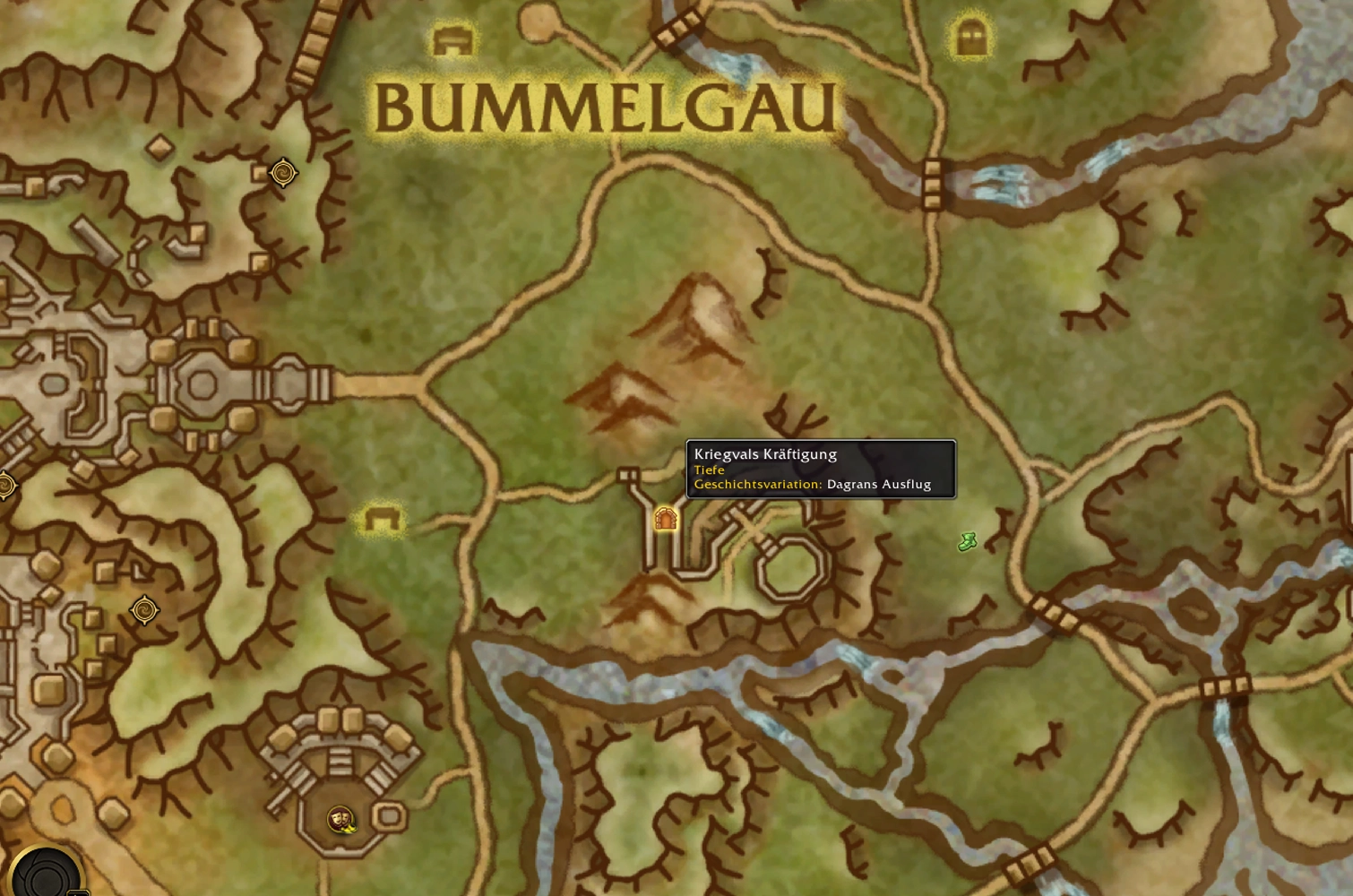 Tiefen Map