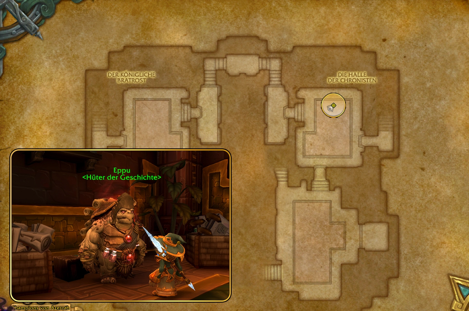 BFA LFR NPC Horde Map