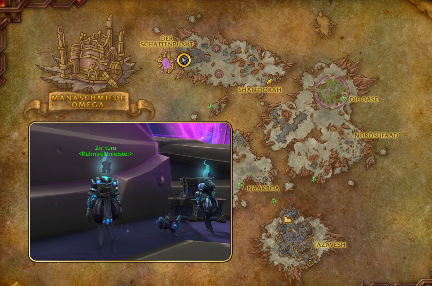 Ruhmruestmeister Zoturu Map