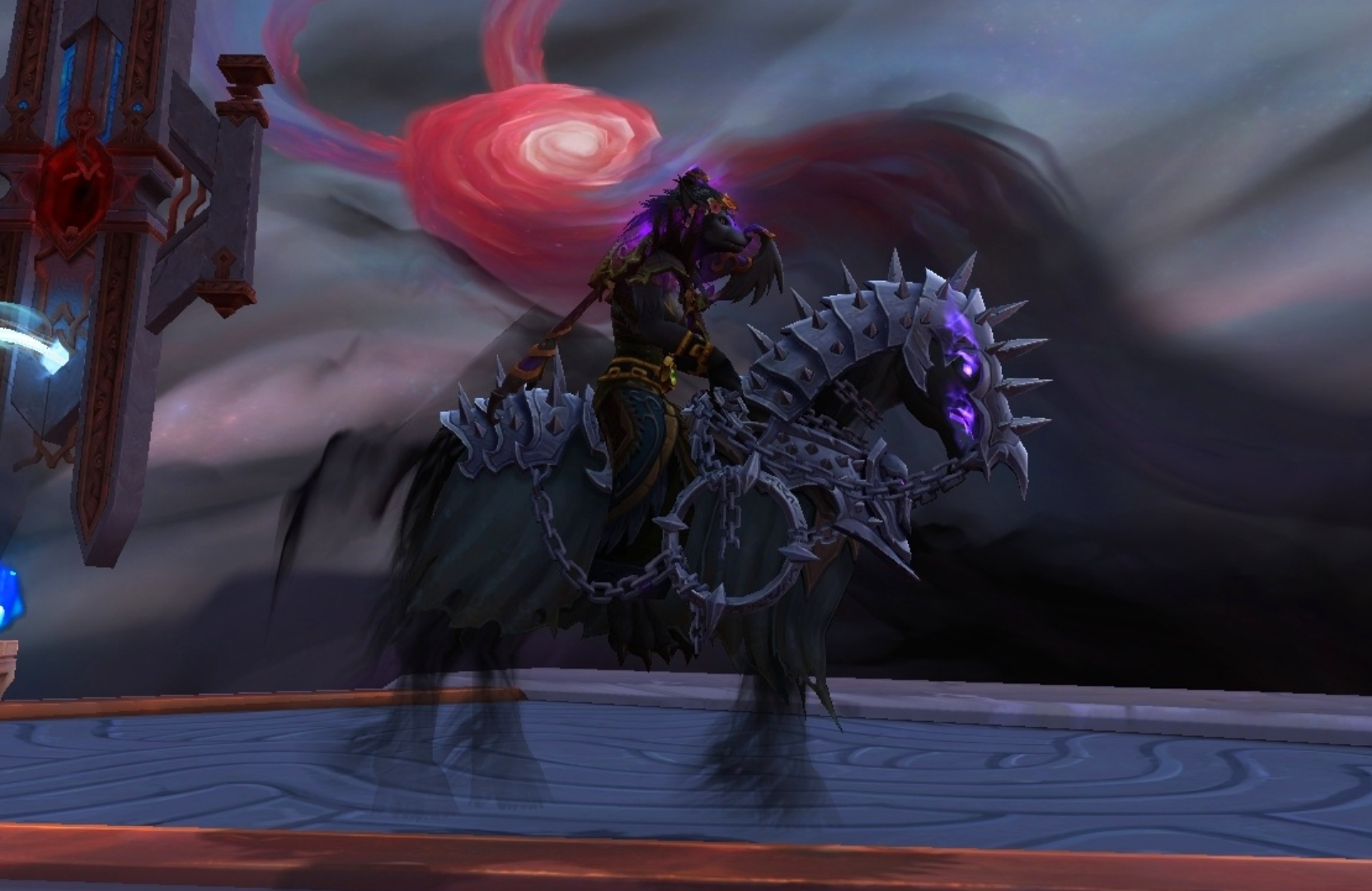 Zuegel des Sanktumdaemmerstreitrosses