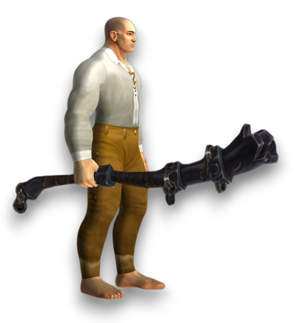 Ebonsteel Moarg Hornmace