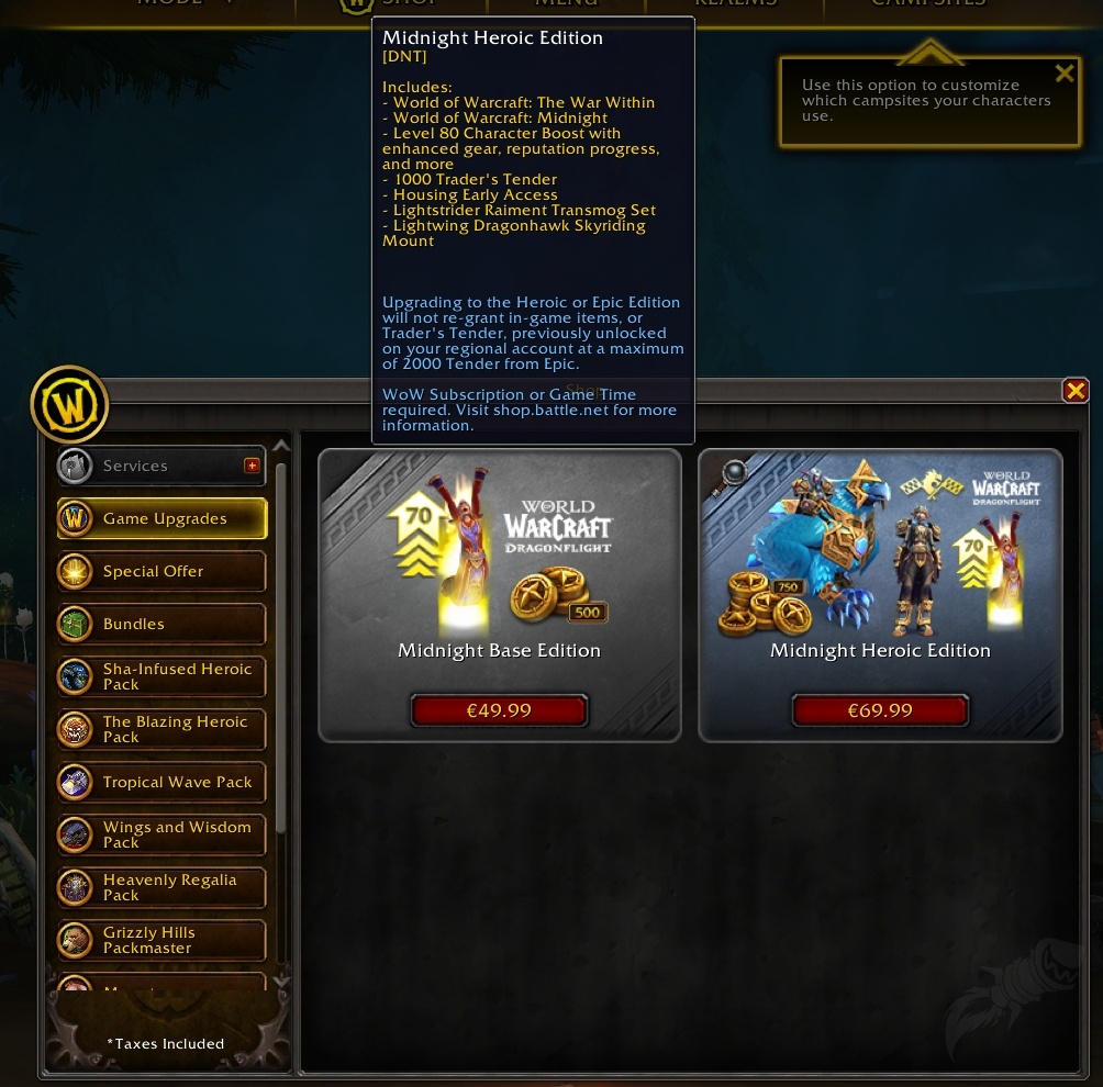 Midnight Heroic Edition