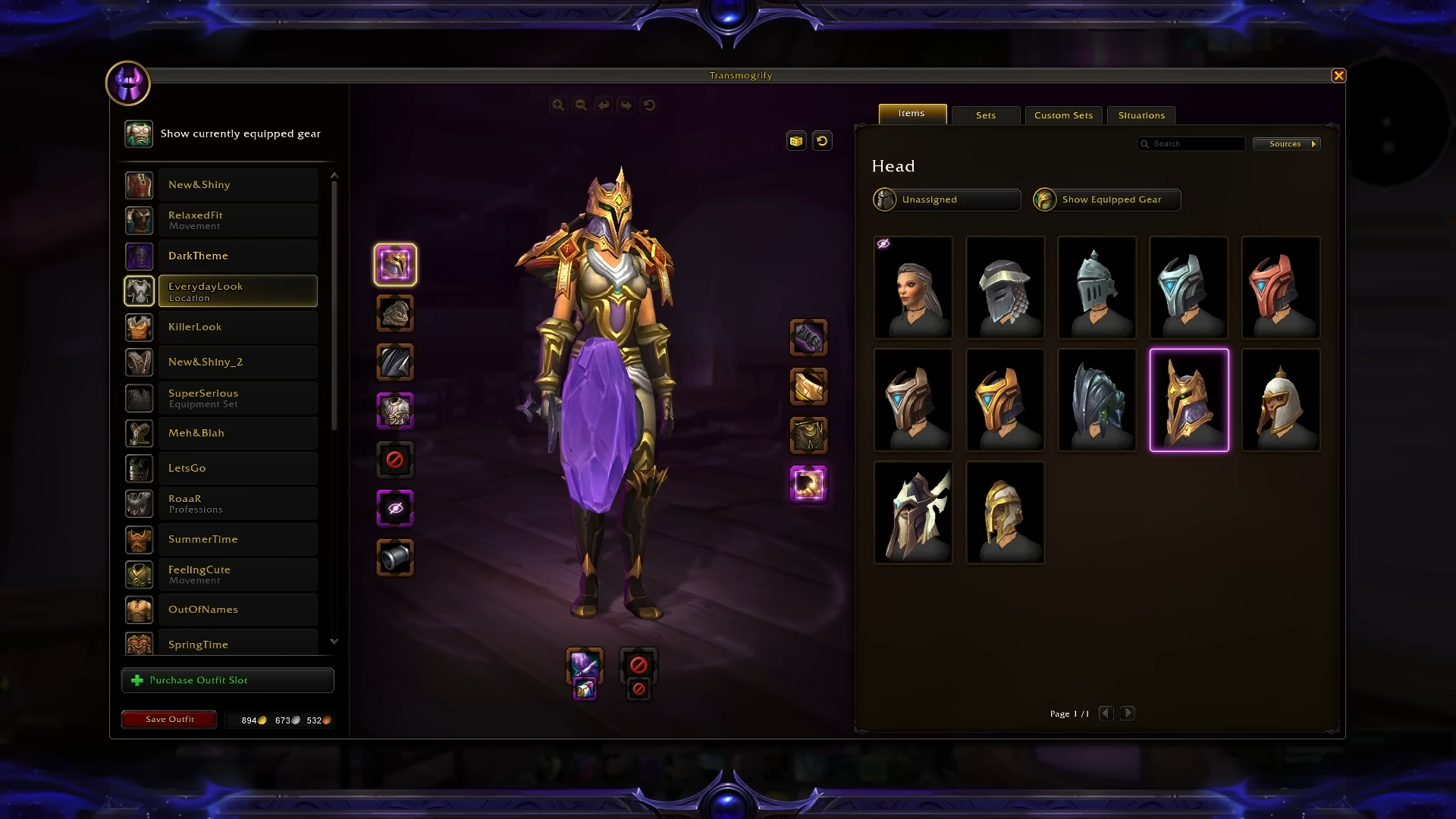 Transmog Slots