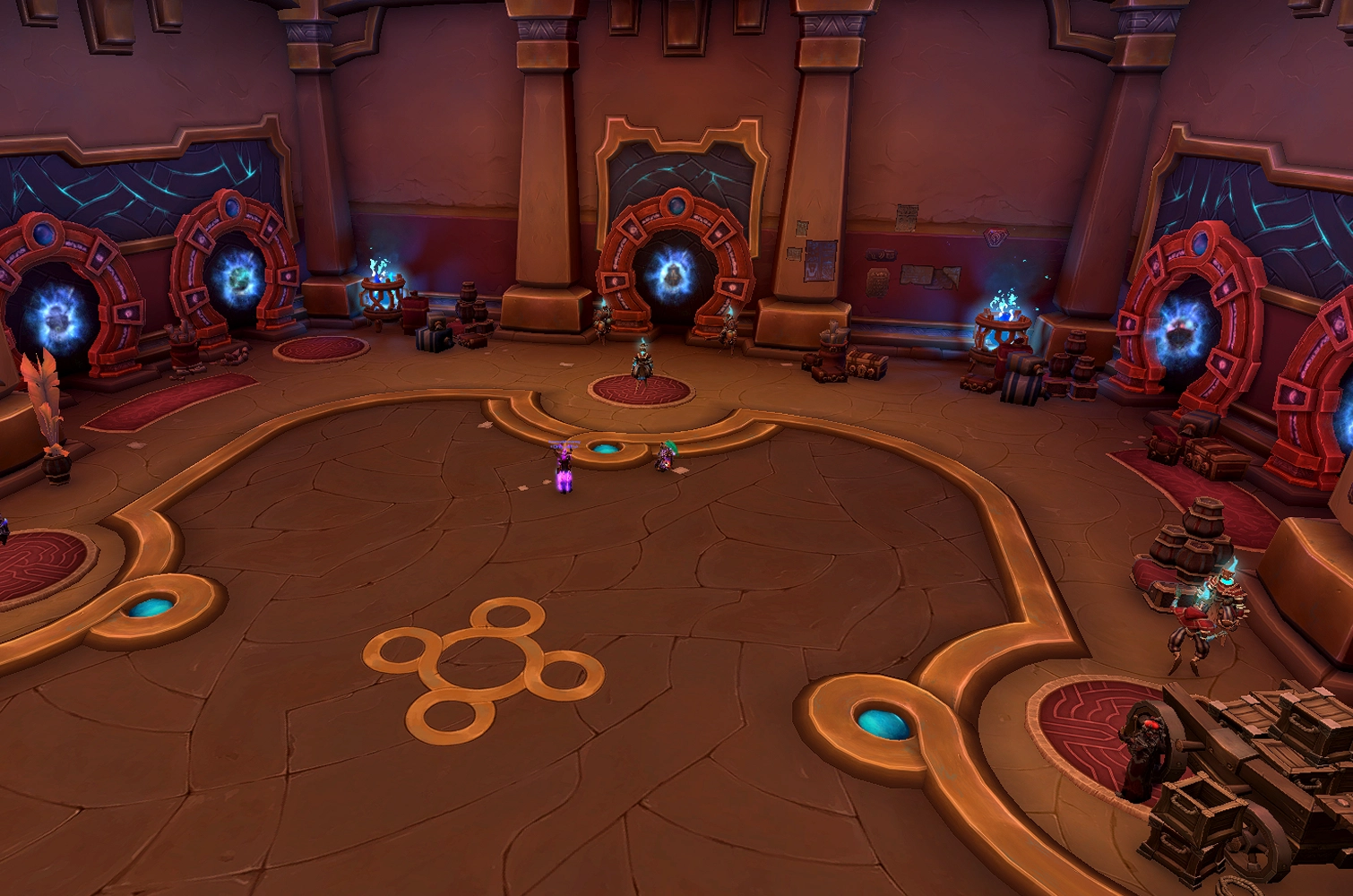 Portale grosszuegige Tiefen