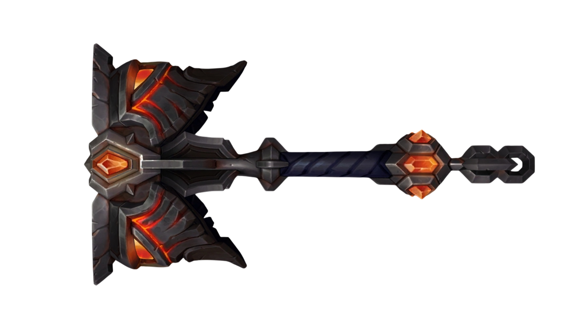 Zeremonieller Streitkolben des Dunkeleisens