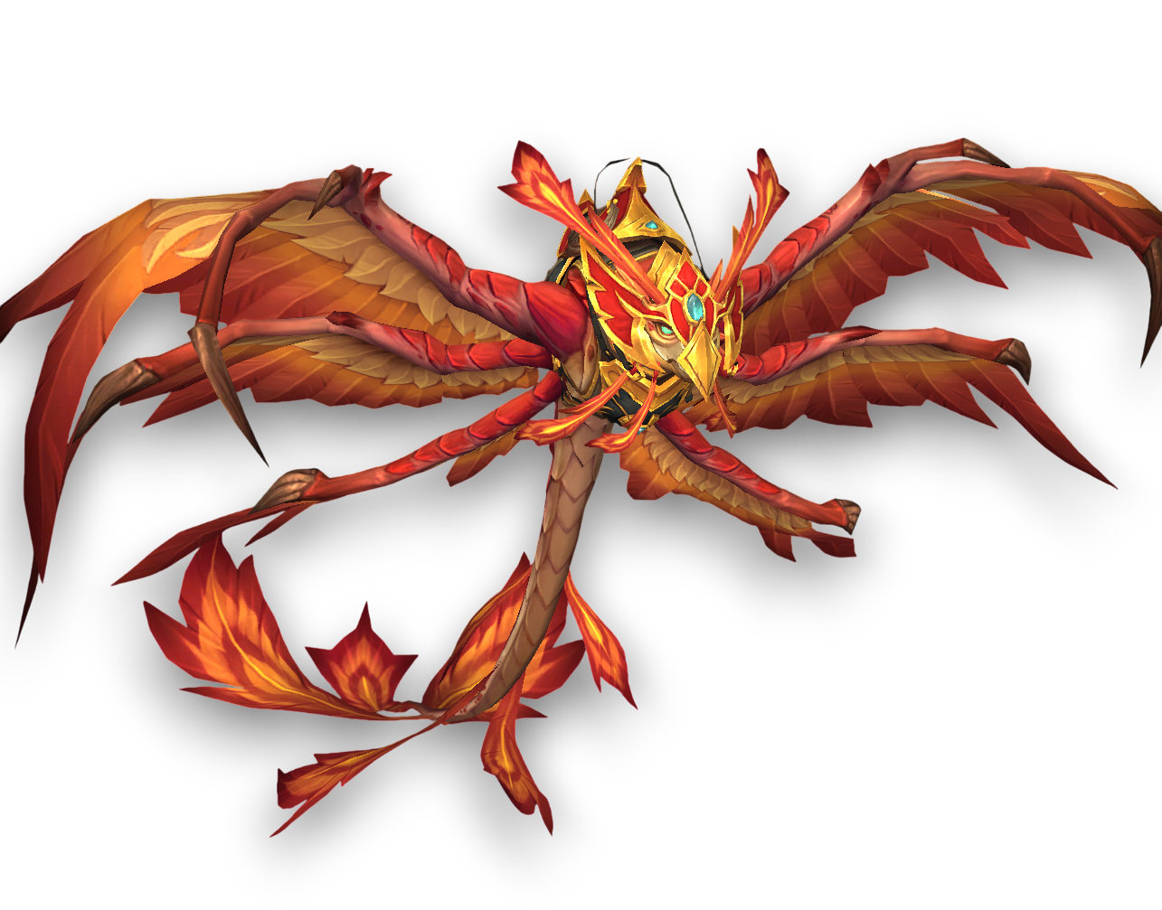Fiery Dragonhawk