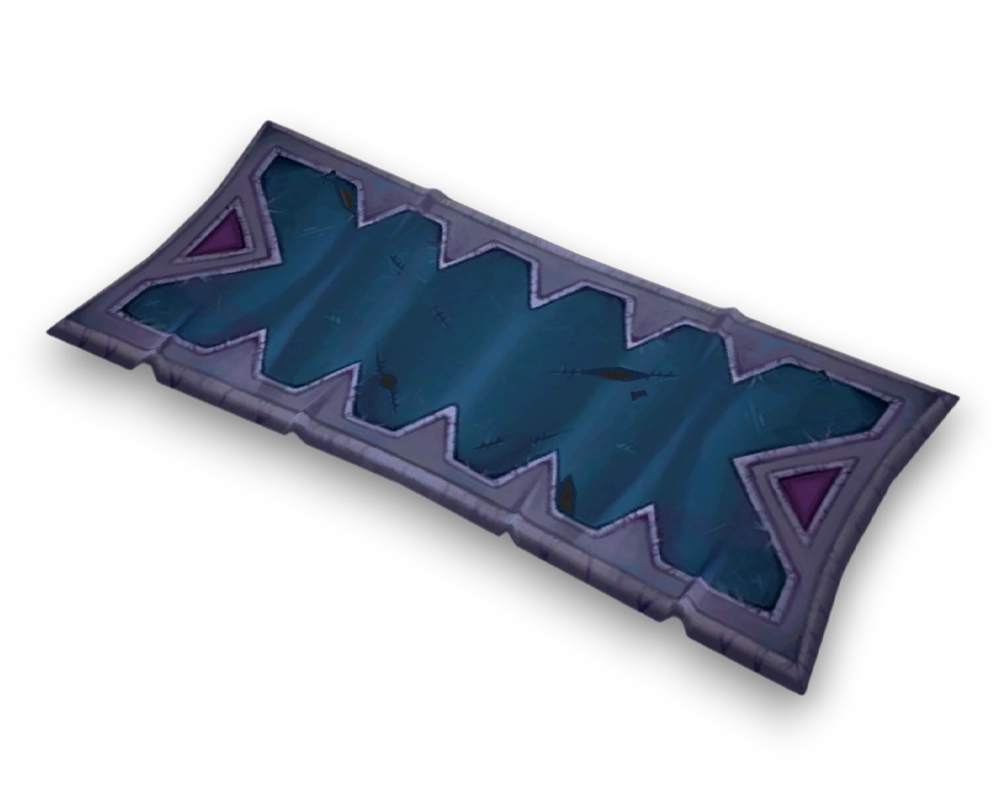 Rechteckiger Teppich von Lordaeron