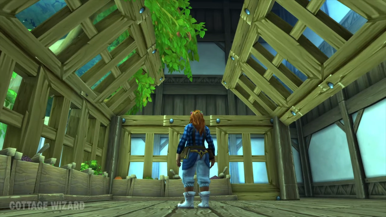 WoW Housing Building a GREENHOUSE on PTR 1 6 screenshot