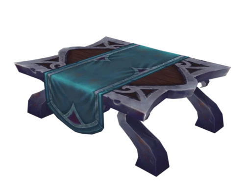 Covered Square Suramar Table