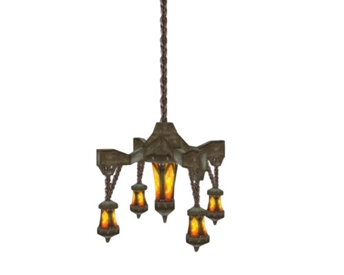 Dark Iron Chandelier