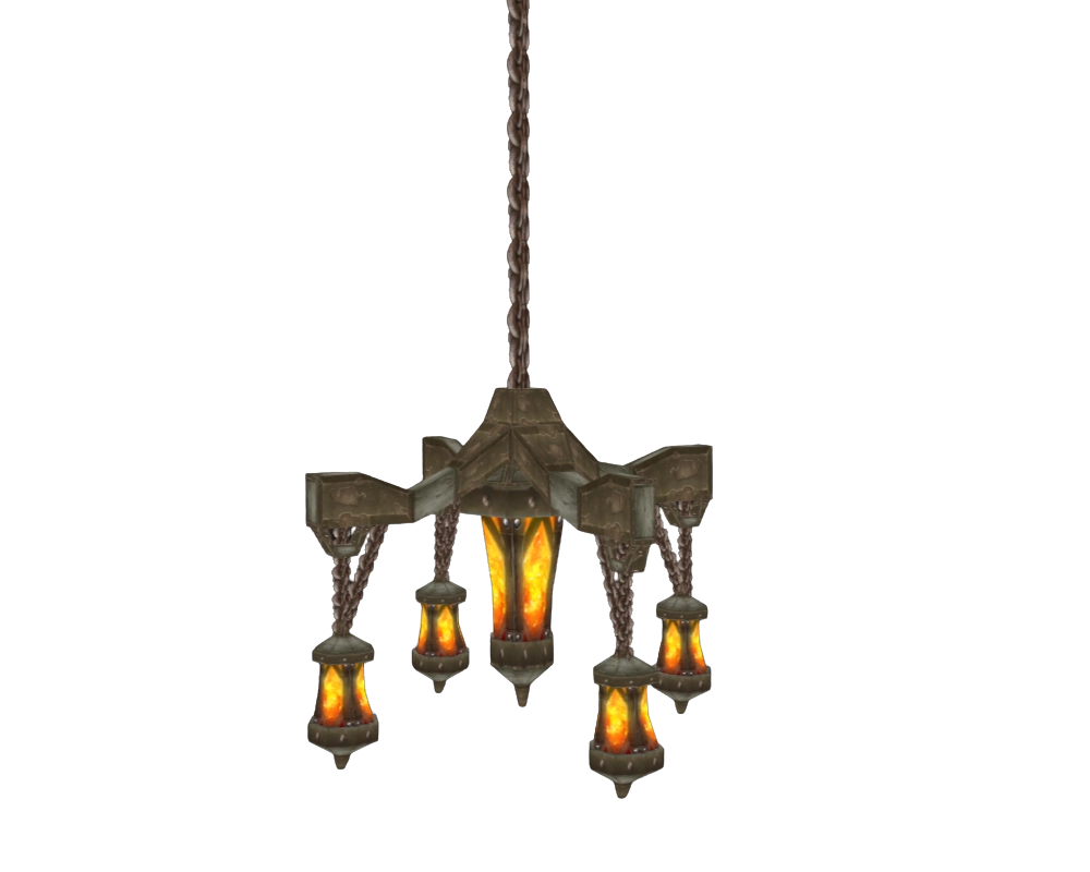 Dark Iron Chandelier