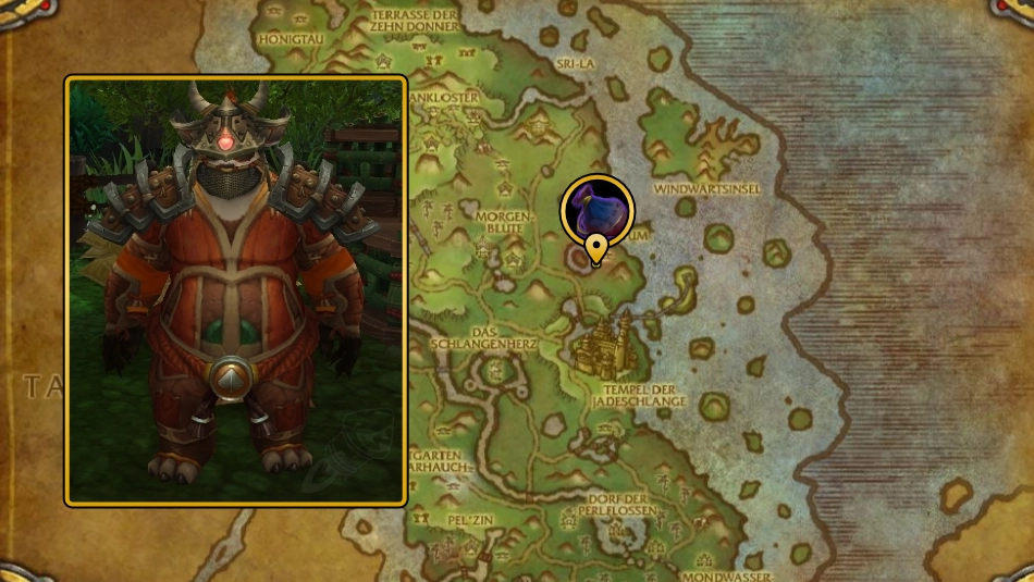 Dekoration Ruf Guide Vendor Orden der Wolkenschlange