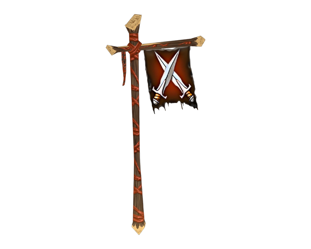 Duellflagge des Herausforderers