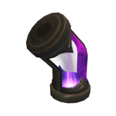 Exposed Angled Ethereal Pipe Segment