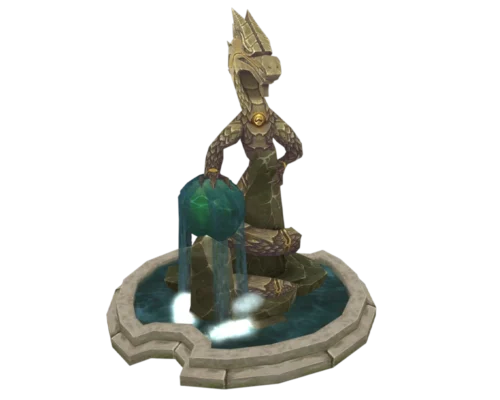 Jade Temple Dragon Fountain