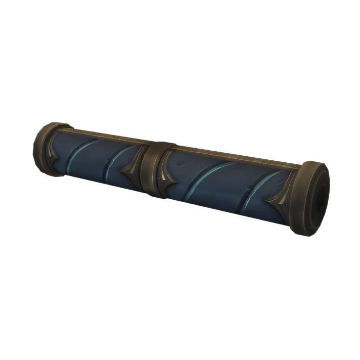 Long Ethereal Pipe Segment