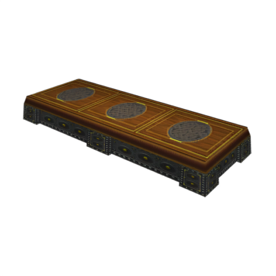 Ornate Ironforge Bench