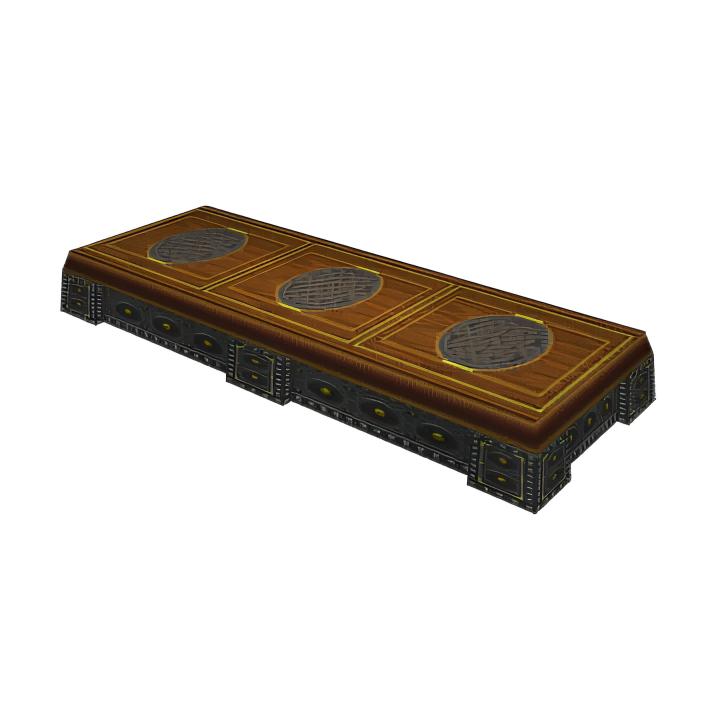 Ornate Ironforge Bench