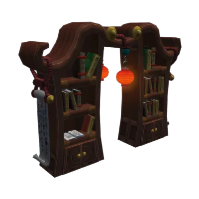 Pandaren Scholars Bookcase