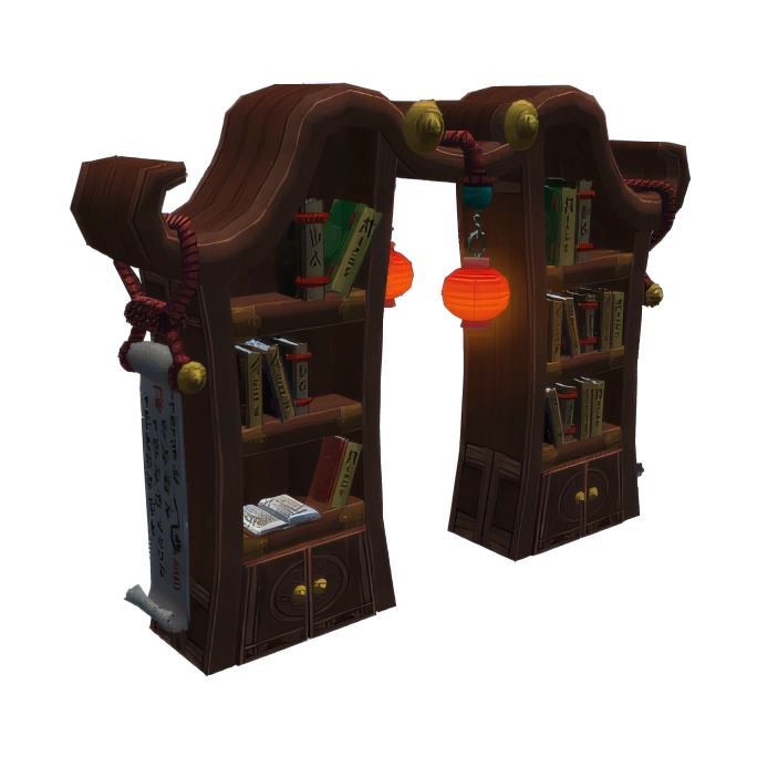 Pandaren Scholars Bookcase