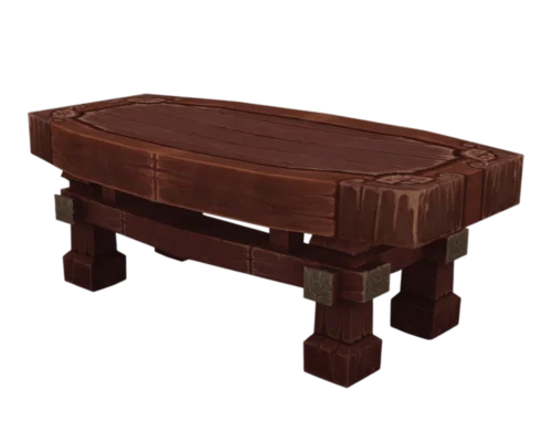 Pandaren Wooden Table