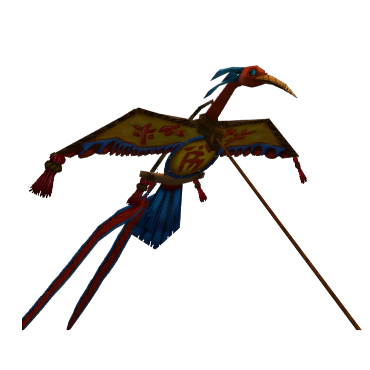 Red Crane Kite