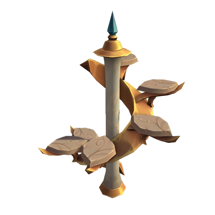 Schwebendes Turmregal