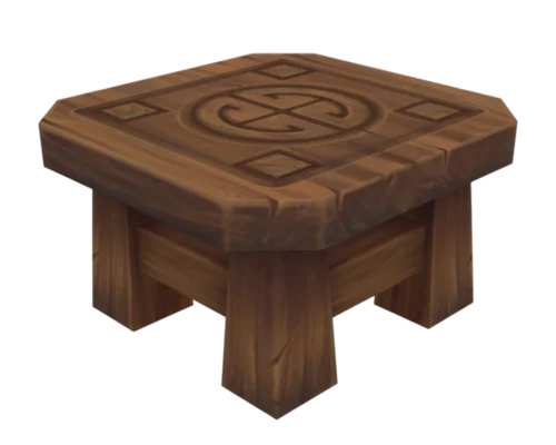 Square Pandaren Table